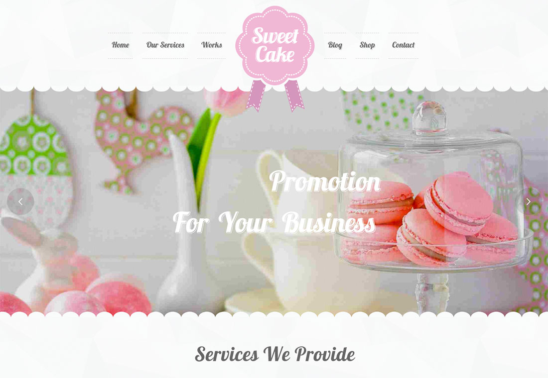 Sweet Cake - WordPress