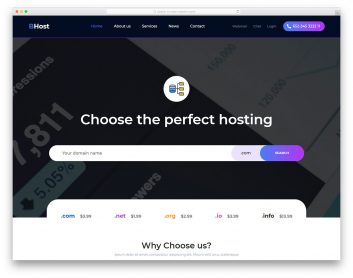 bhost free template