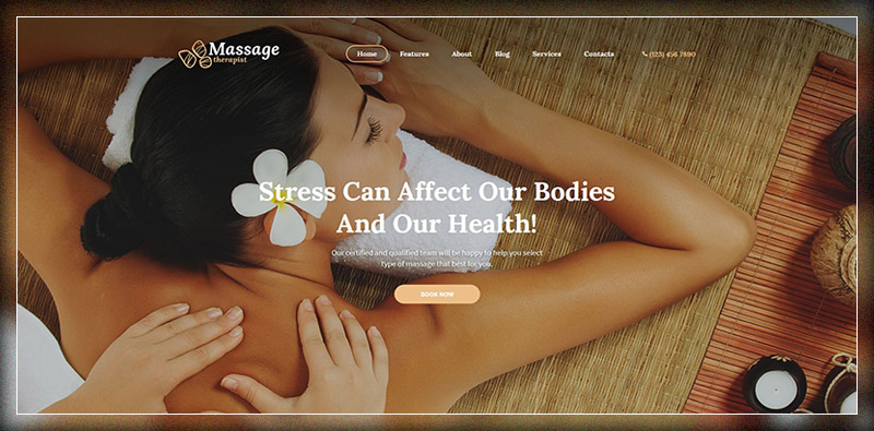 Massage Therapist and Spa Salon Theme