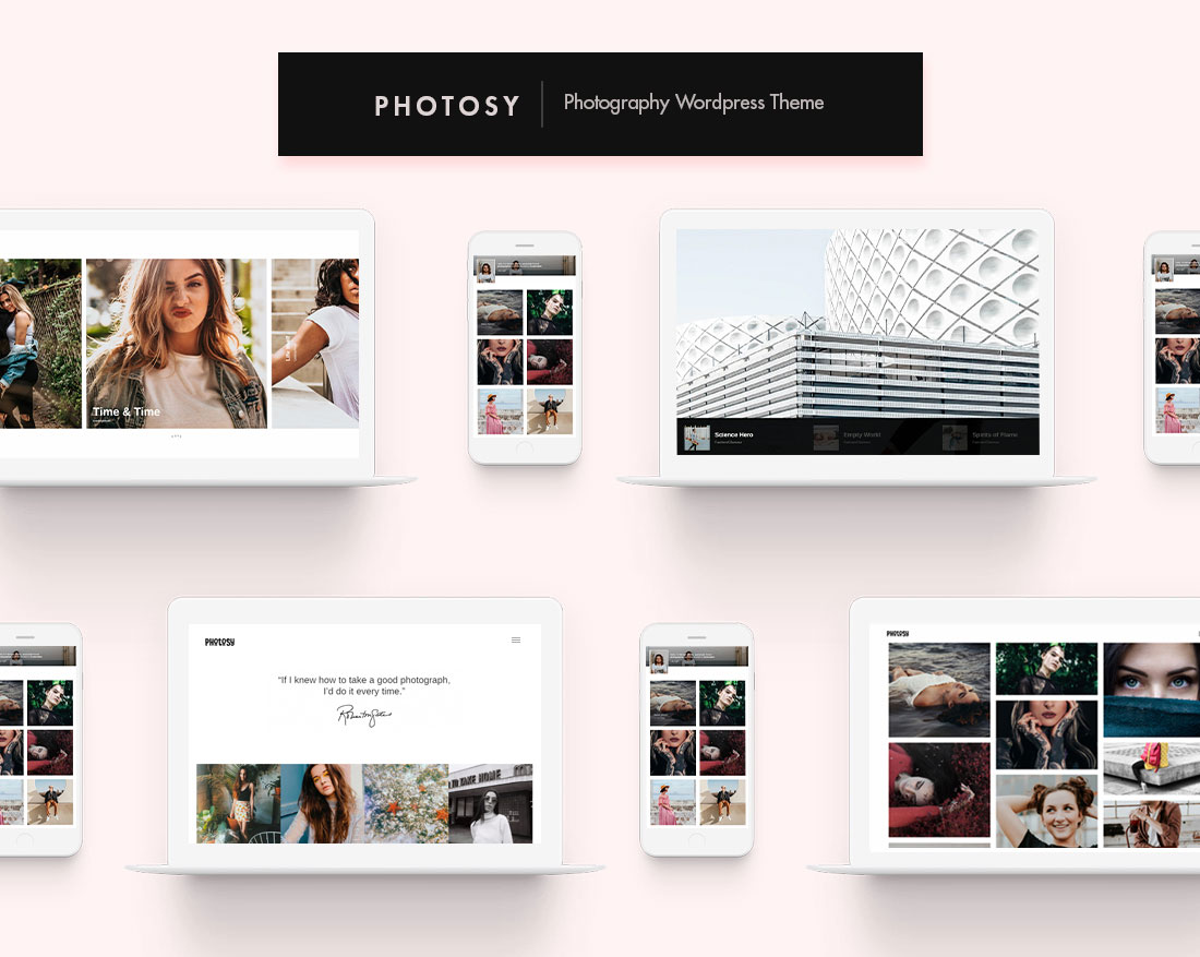 Most customizable theme for photographers
