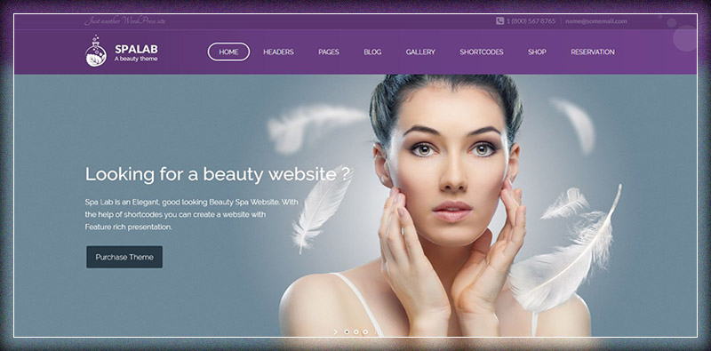 Spa Lab | Beauty Spa & Beauty Salon WordPress Theme