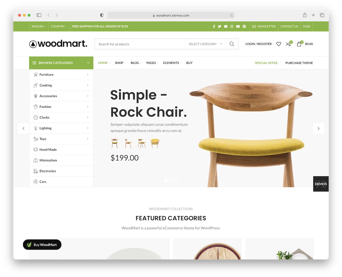 woodmart woocommerce wordpress theme
