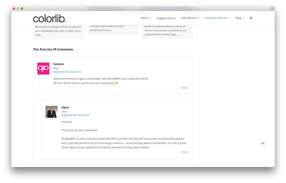 WordPress-comments-preview