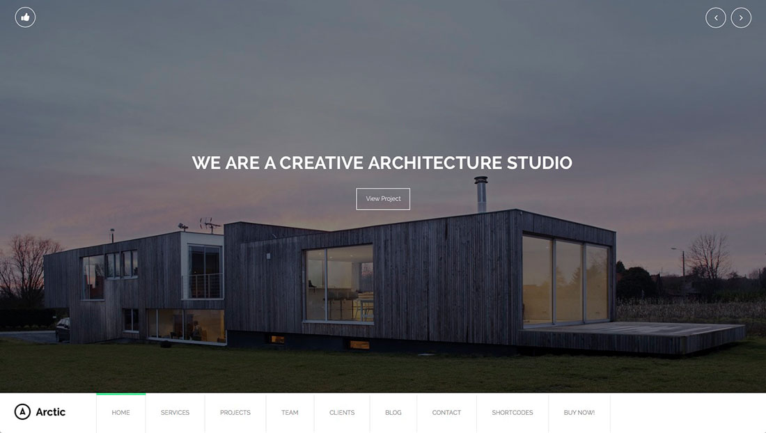 WordPress themes for architects